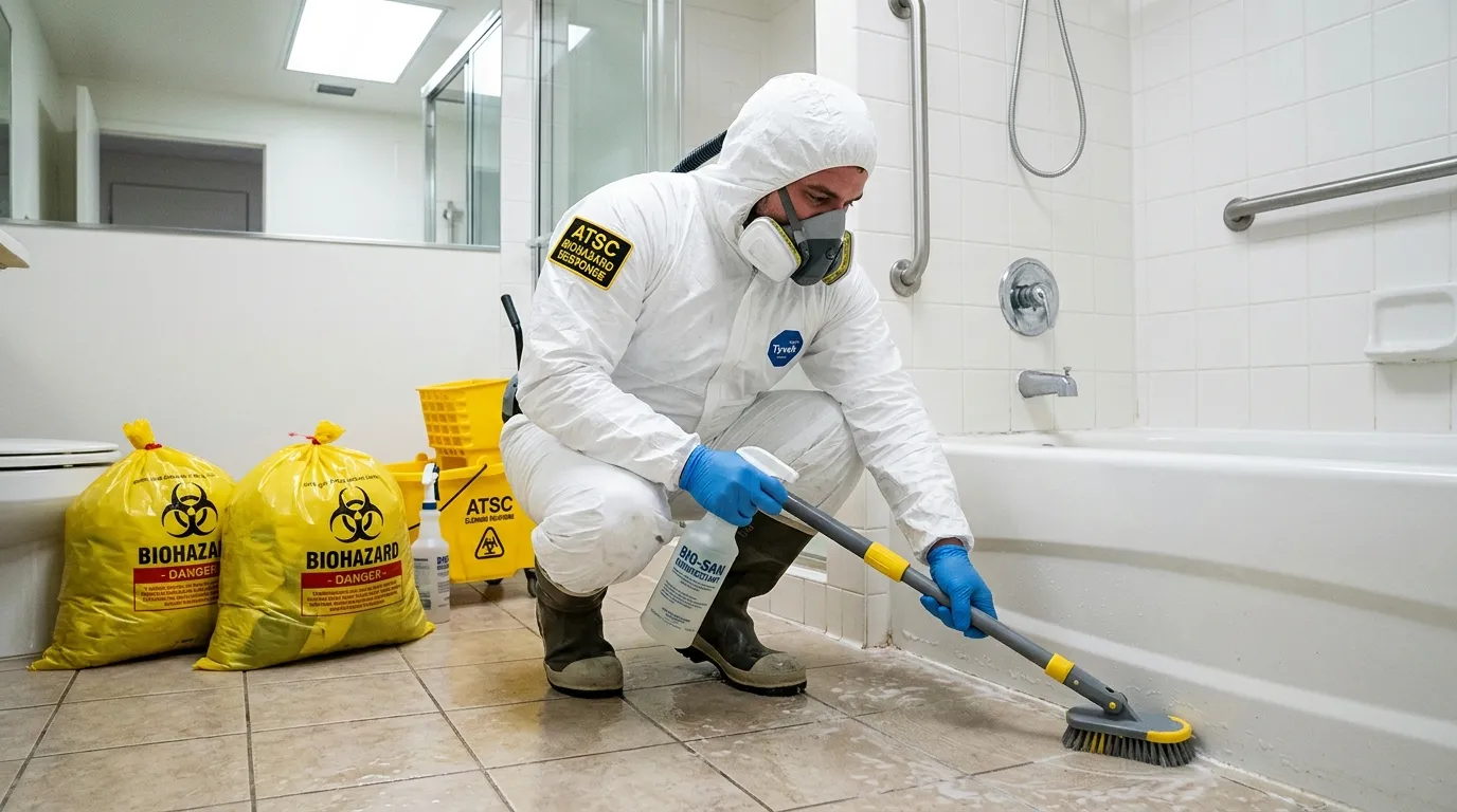 Decontamination equipment deployed for Blood Cleanup in Bath Beach